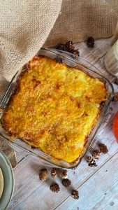 Mille foglie di patate e zucca .