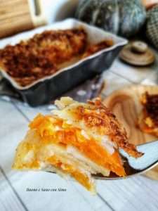 Mille foglie di patate e zucca