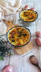 Zuppa di Cipolle cremosa gratinata
