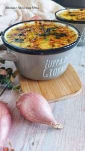 Zuppa di Cipolle cremosa gratinata