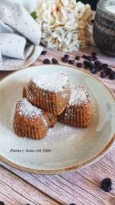 Muffins vegani ai mirtilli