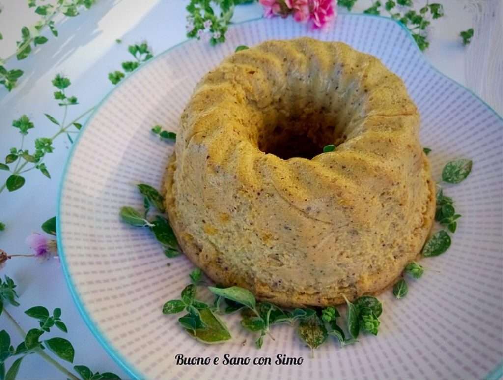 Sformato di zucchine proteico