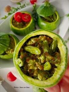 Zucchine Ripiene vegetariane - foto 3