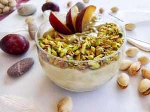 Crema di Porridge al Pistacchio