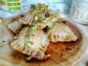 Ravioli di Carnevale al Pistacchio