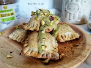 Ravioli di Carnevale al Pistacchio
