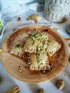 Ravioli di Carnevale al Pistacchio
