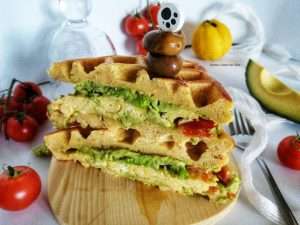 Waffle Salato senza Glutine