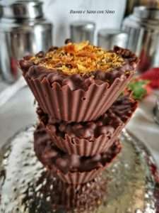 Coppette di Cioccolato al Burro di Arachidi