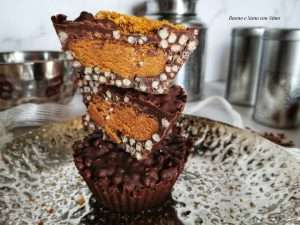 Coppette di Cioccolato al Burro di Arachidi