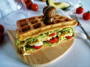 Waffle Salato senza Glutine