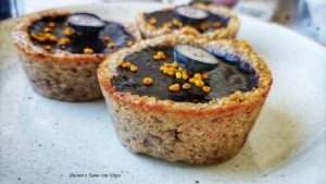 Cestini vegan ai mirtilli