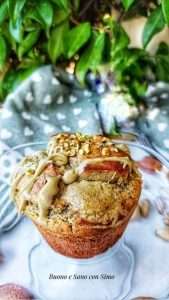 Muffins al pistacchio