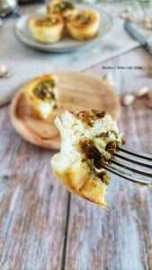Tortine di Ricotta e Pistacchio