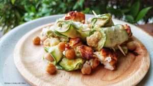 Involtini di Zucchine alla Feta